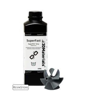 3DMaterials SuperPCS® - Grey [Tough, 8K, Szürke] - 1 kg