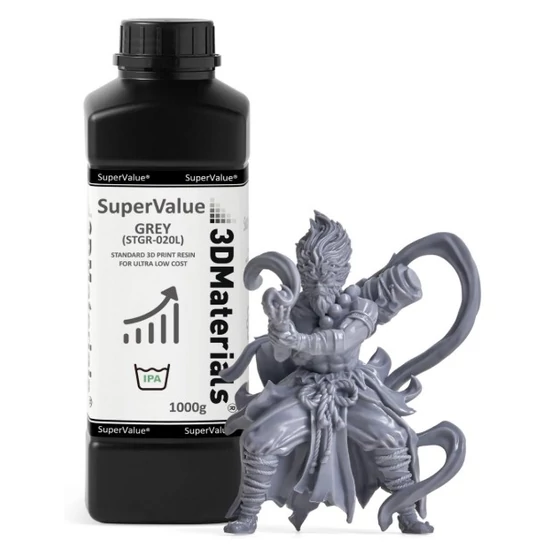 3DMaterials SuperValue - Grey [16um pontosság] - 1 kg