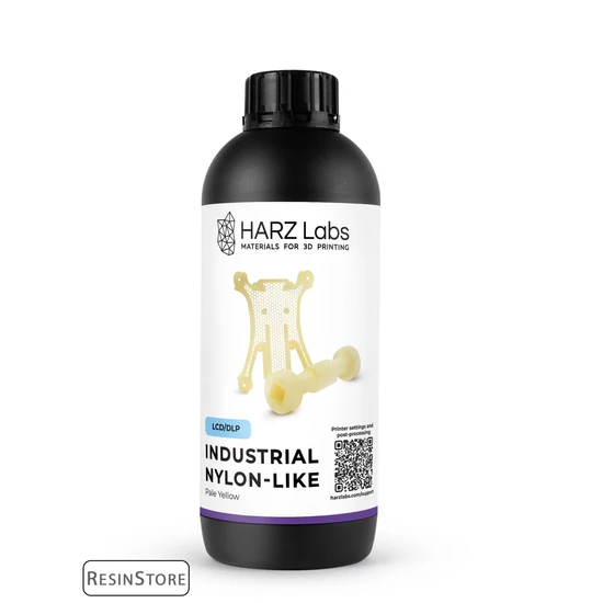 HARZ Labs Industrial Nylon-like - Pale yellow [ Ipari célú, ütésálló, halványsárga] - 1 kg
