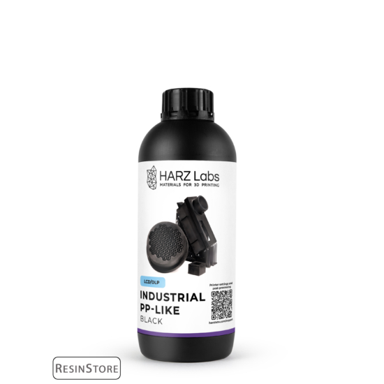 HARZ Labs Industrial PP-like - Black [ Ipari célú, polipropilén-szerű, fekete] - 1 kg