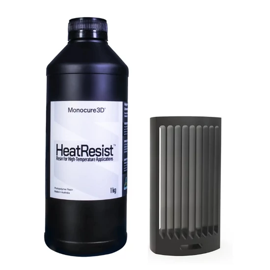Monocure3D HeatResist™ Resin - Black [Hőálló,  Fekete] - 1 kg