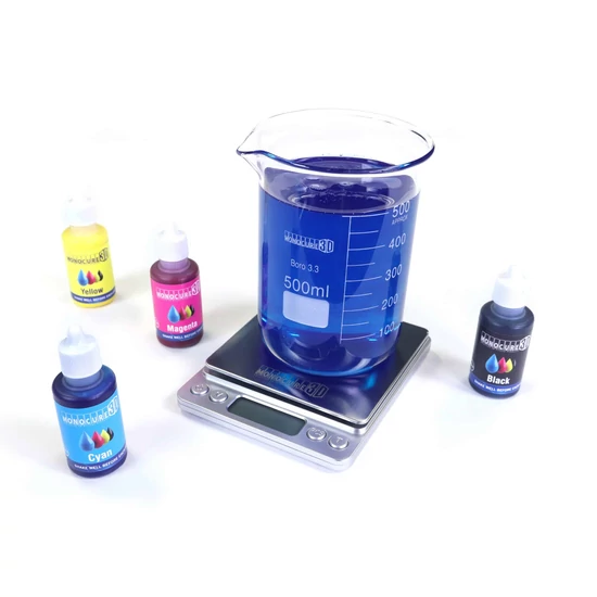 Monocure3D CMYK Pigment Set - Pigment-szett (4x30 ml)