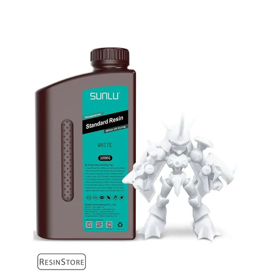 SUNLU Standard Resin - White [Fehér] - 1 kg