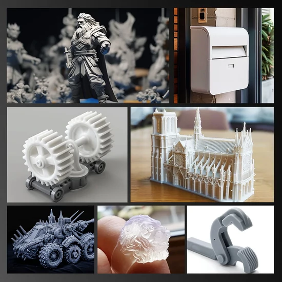 SUNLU Standard Resin - Black [Fekete] - 1 kg