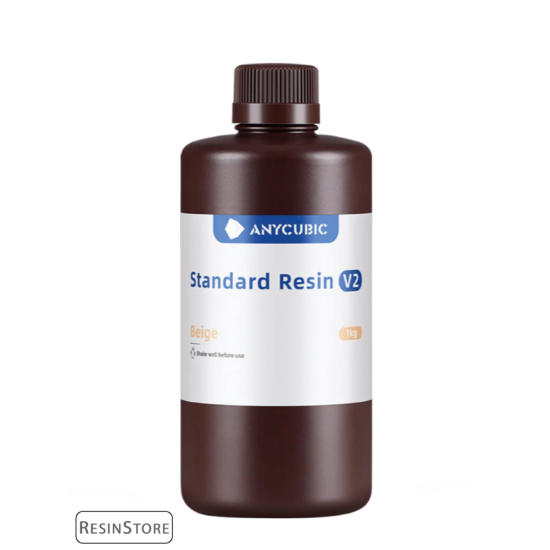 Anycubic Standard Resin V2 - Light Beige/Skin/PeachPuff [Bőrszín] - 1 kg