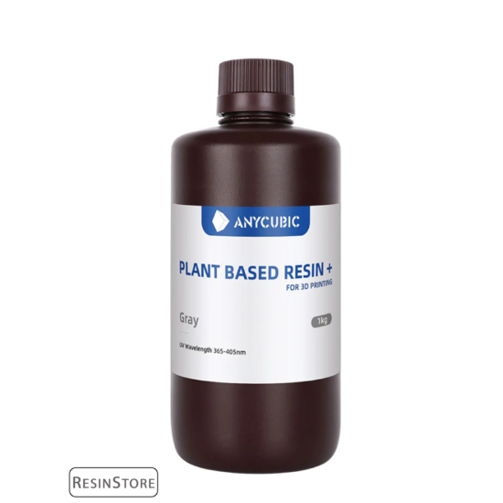 Anycubic Plant-based Resin+ - Grey [Szürke] - 1 kg