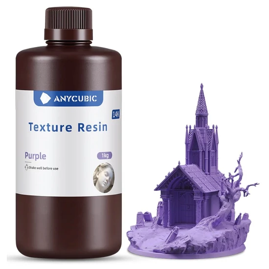Anycubic Texture Resin - Purple [Lila, 14K] - 1 kg