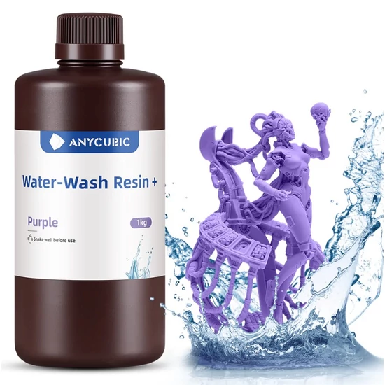 Anycubic Water Washable Resin - Purple [Lila] - 1 kg