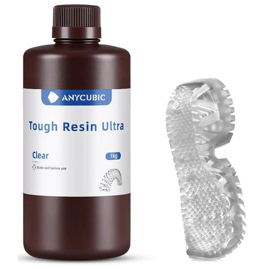 Anycubic Tough Resin Ultra - Clear [Átlátszó] - 1 kg