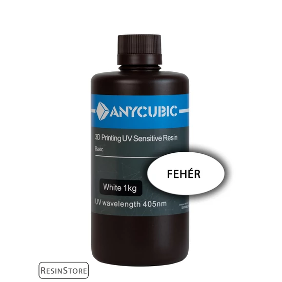 Anycubic Basic Resin - White [Fehér] - 1 kg
