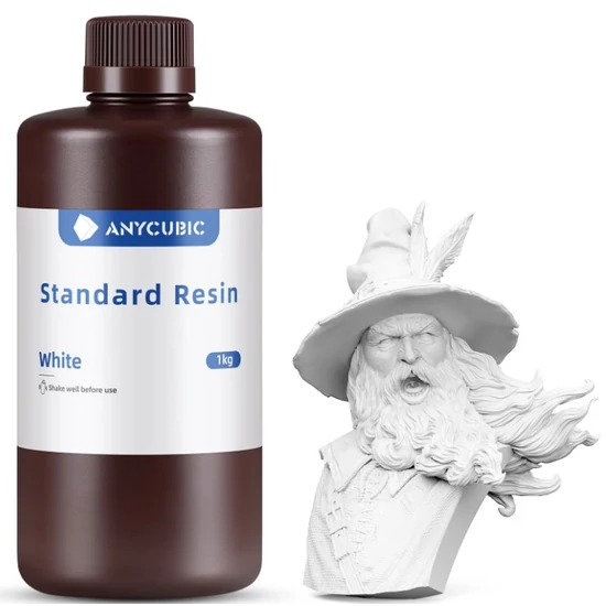 Anycubic Standard Resin - White [Fehér] - 1 kg